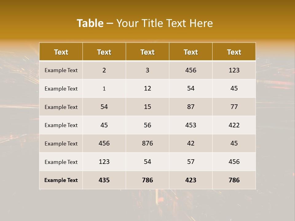 Texture Perspective City PowerPoint Template