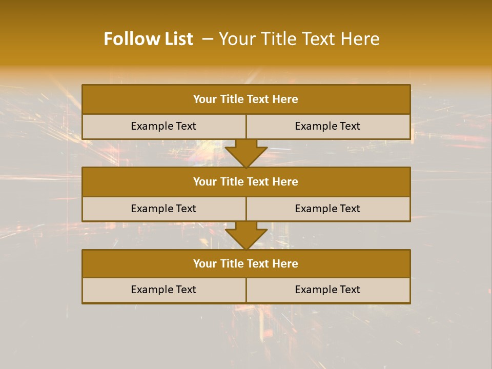 Texture Perspective City PowerPoint Template