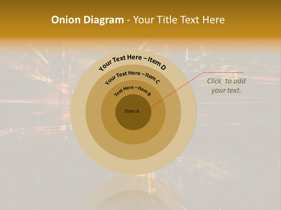 Texture Perspective City PowerPoint Template