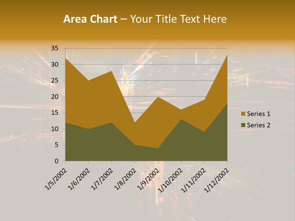 Texture Perspective City PowerPoint Template