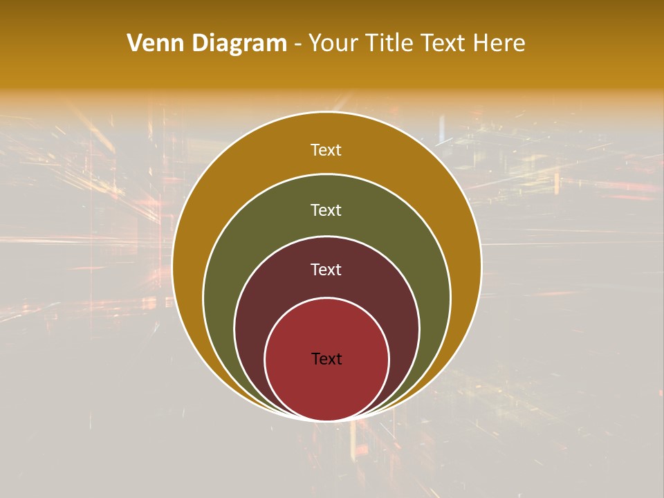 Texture Perspective City PowerPoint Template