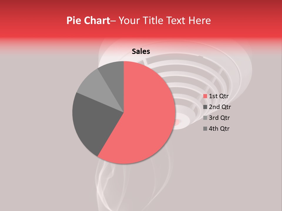Warning Sensor Dangerous PowerPoint Template