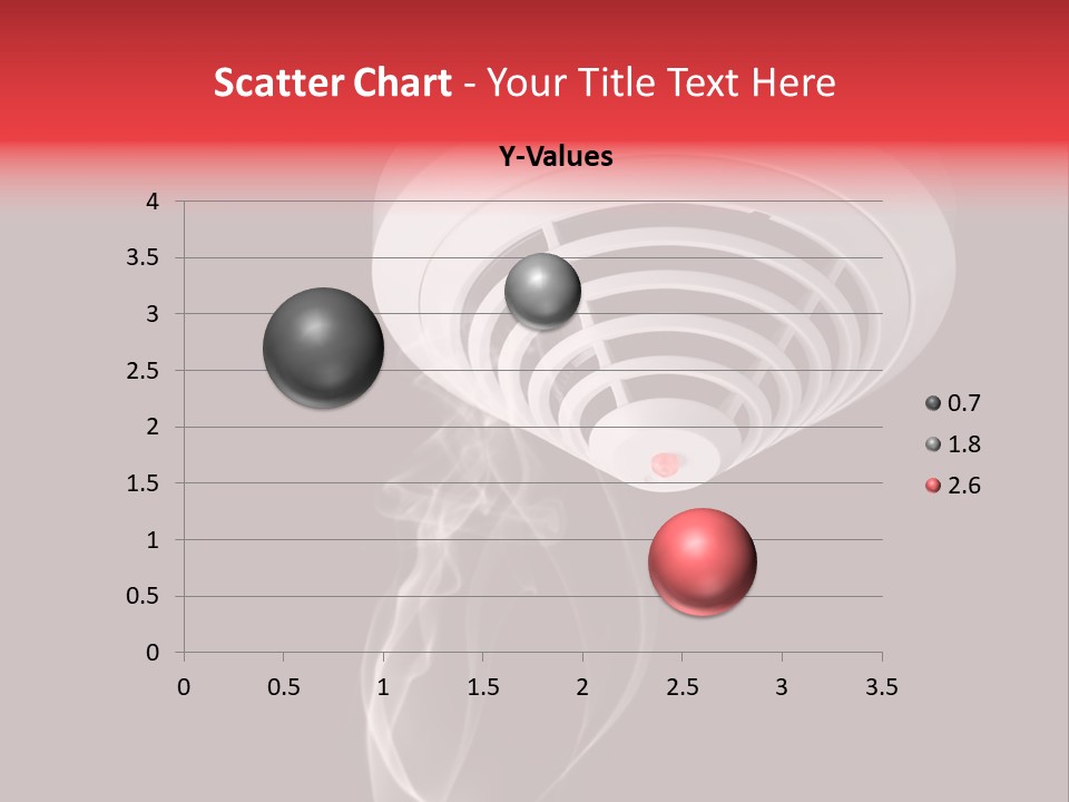 Warning Sensor Dangerous PowerPoint Template