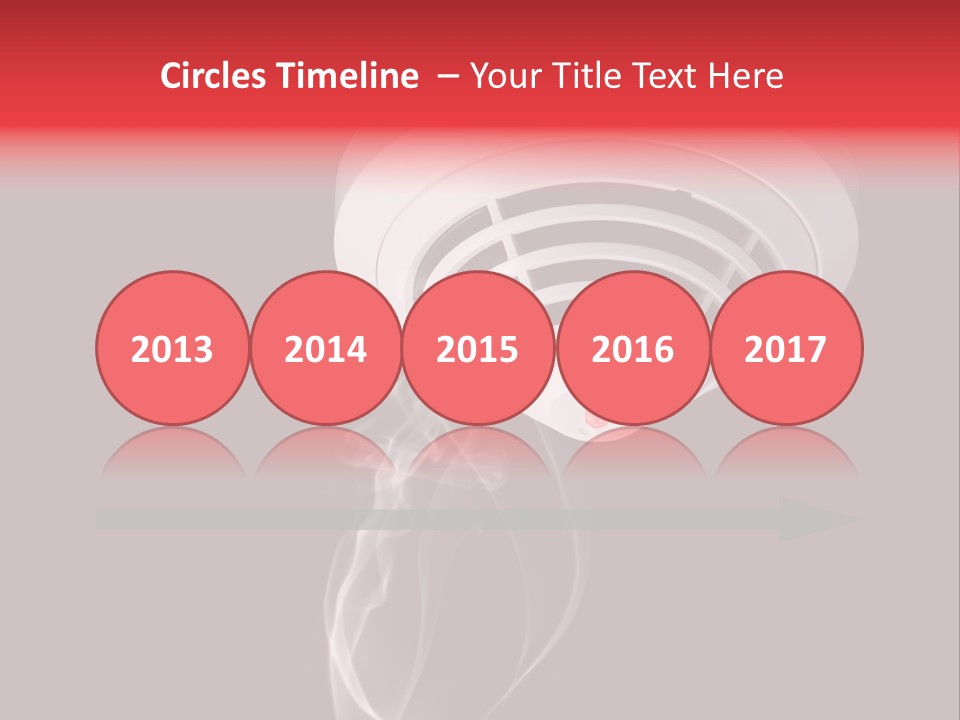 Warning Sensor Dangerous PowerPoint Template