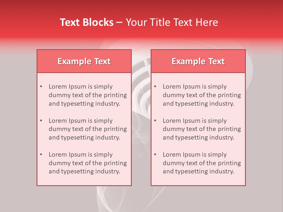 Warning Sensor Dangerous PowerPoint Template
