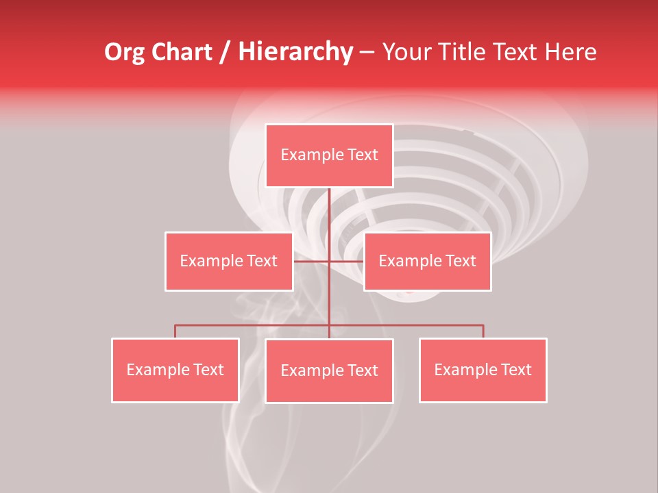 Warning Sensor Dangerous PowerPoint Template