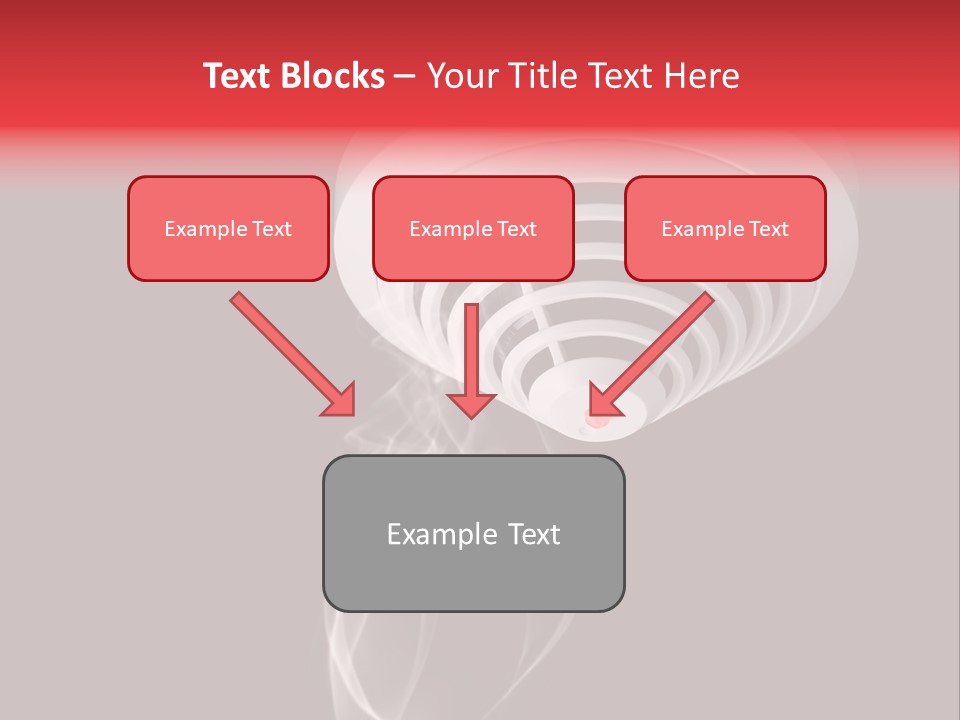 Warning Sensor Dangerous PowerPoint Template