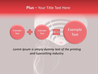 Warning Sensor Dangerous PowerPoint Template