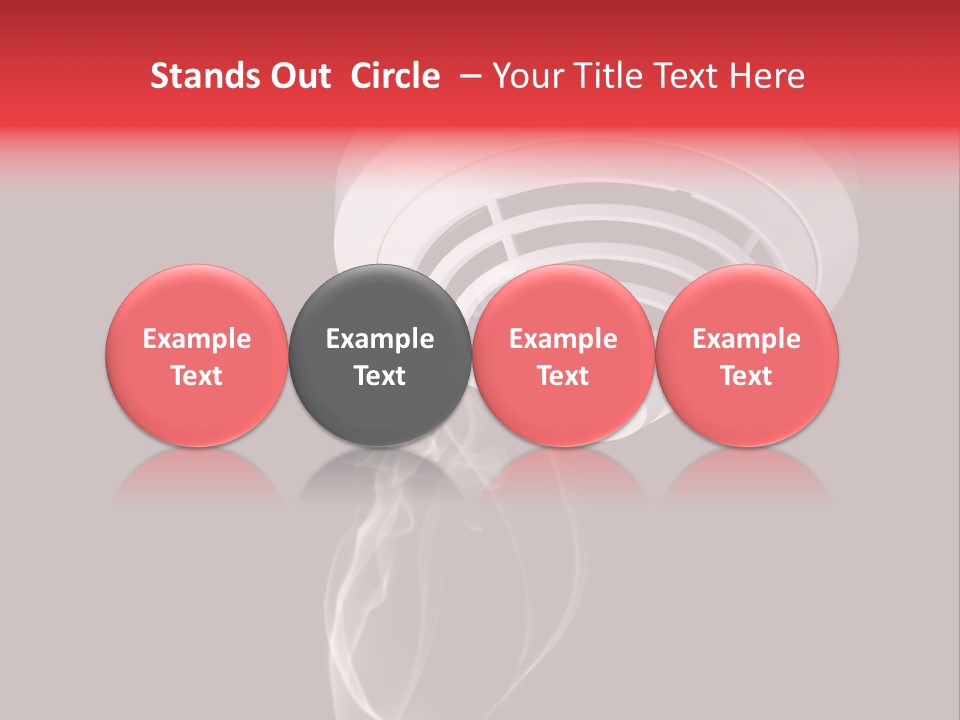 Warning Sensor Dangerous PowerPoint Template