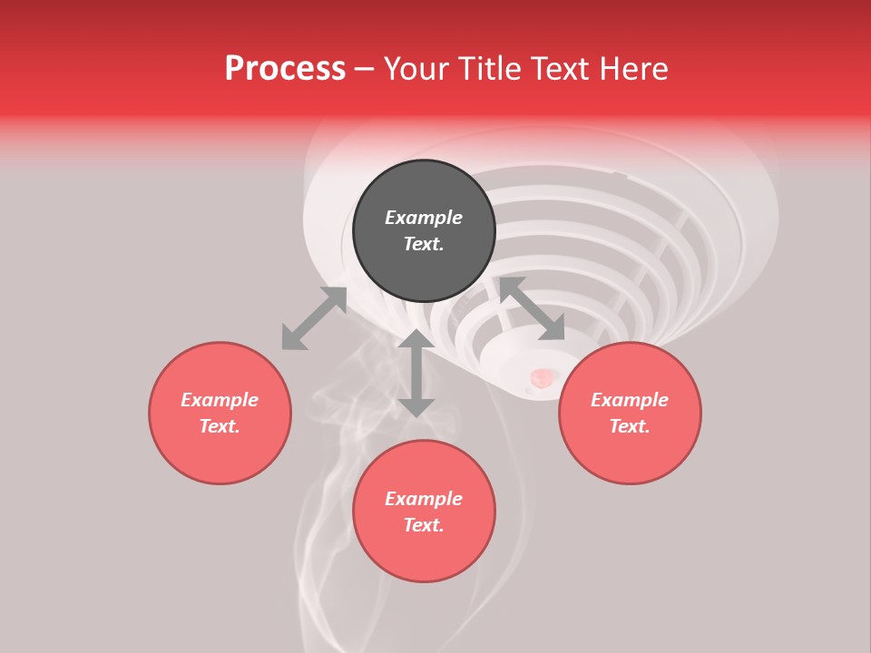Warning Sensor Dangerous PowerPoint Template