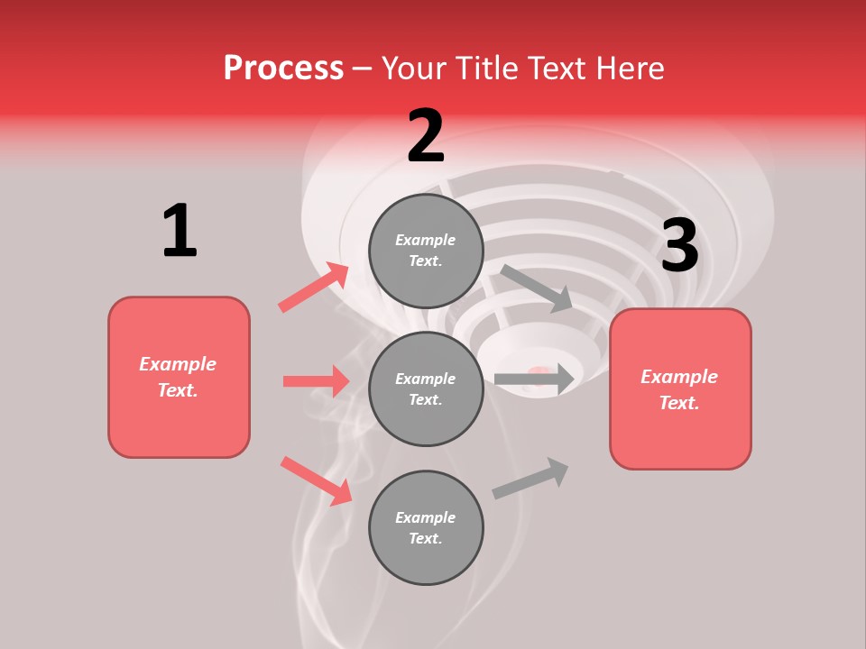 Warning Sensor Dangerous PowerPoint Template