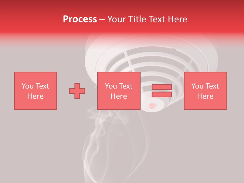 Warning Sensor Dangerous PowerPoint Template
