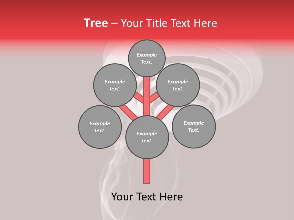 Warning Sensor Dangerous PowerPoint Template