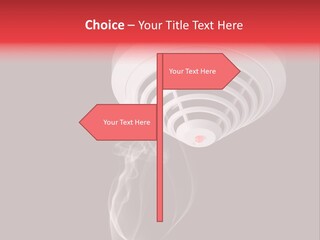 Warning Sensor Dangerous PowerPoint Template