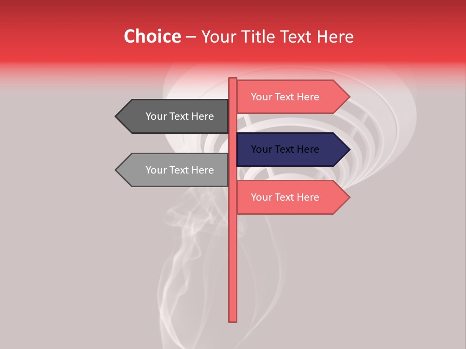 Warning Sensor Dangerous PowerPoint Template