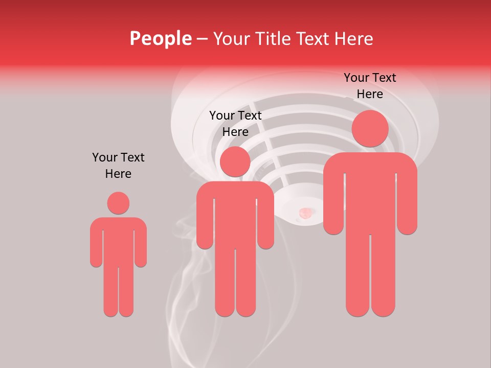 Warning Sensor Dangerous PowerPoint Template