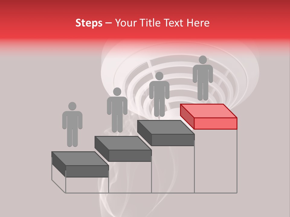 Warning Sensor Dangerous PowerPoint Template