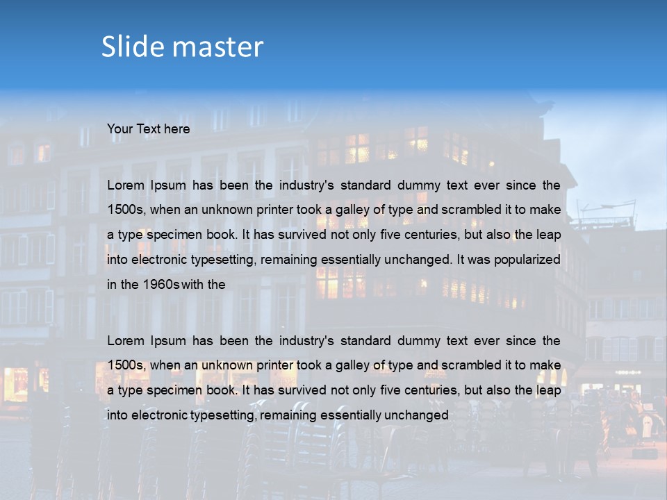 Landmark Kleber Culture PowerPoint Template