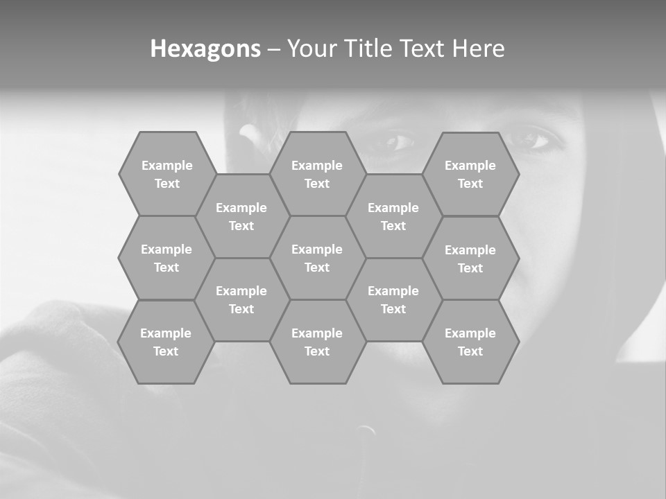 Look Awkward Youth PowerPoint Template