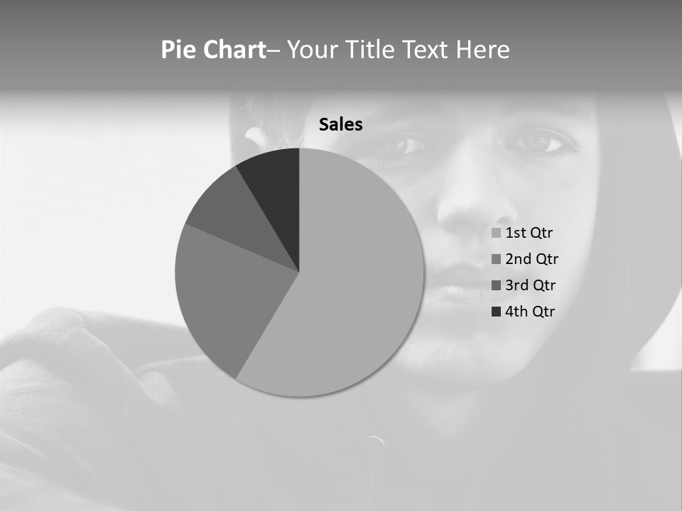 Look Awkward Youth PowerPoint Template