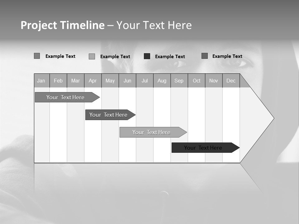 Look Awkward Youth PowerPoint Template