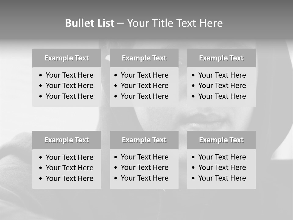 Look Awkward Youth PowerPoint Template