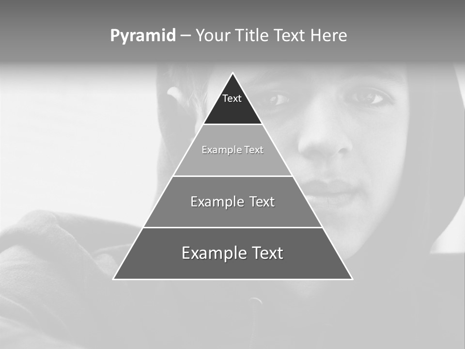 Look Awkward Youth PowerPoint Template