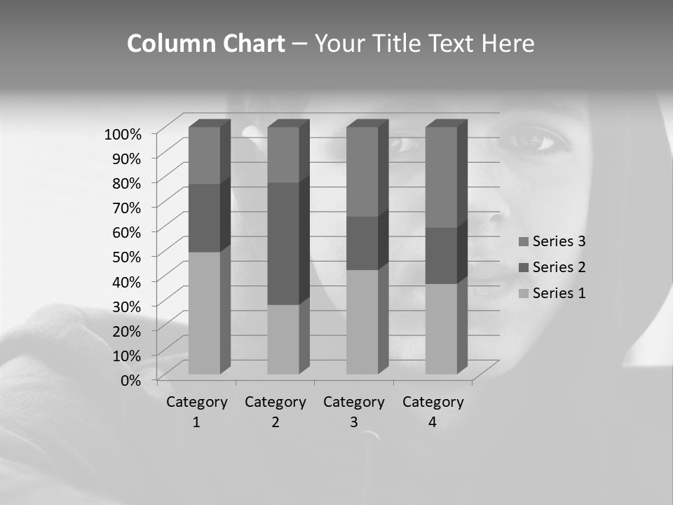 Look Awkward Youth PowerPoint Template