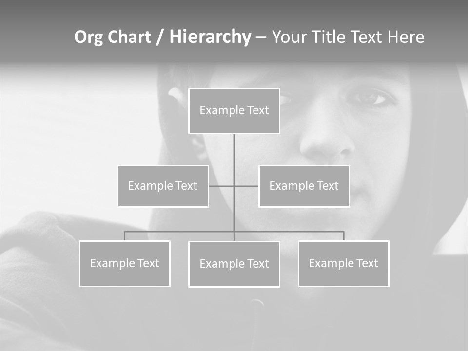 Look Awkward Youth PowerPoint Template