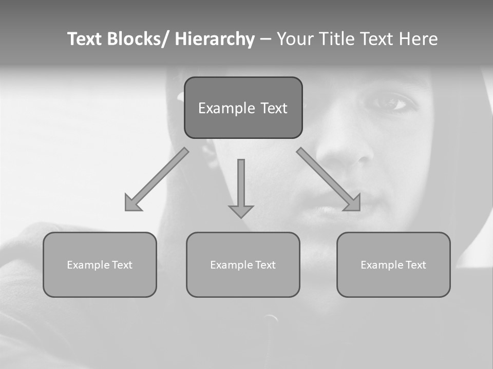 Look Awkward Youth PowerPoint Template