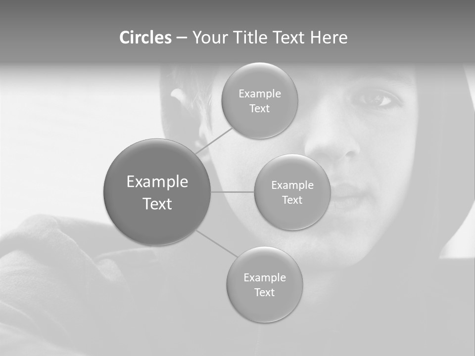 Look Awkward Youth PowerPoint Template