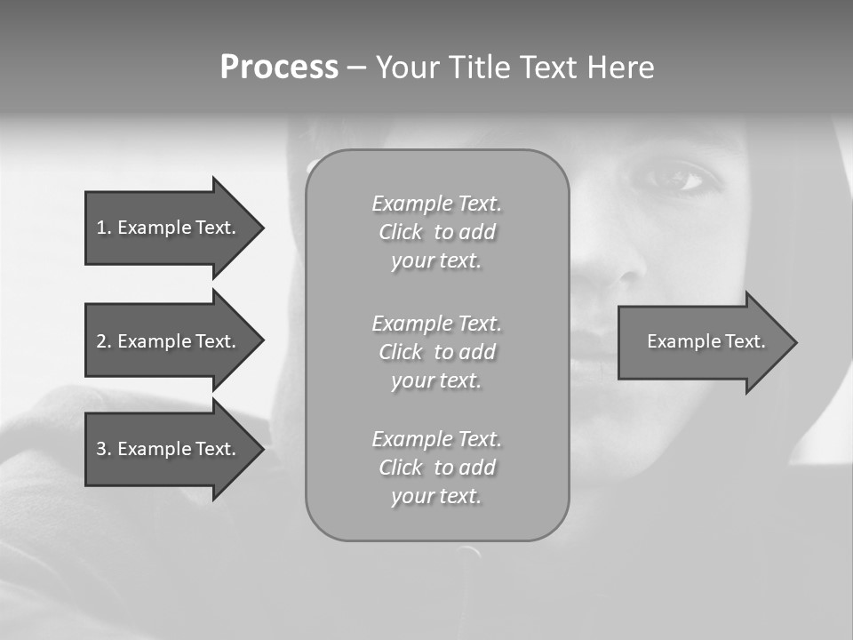 Look Awkward Youth PowerPoint Template