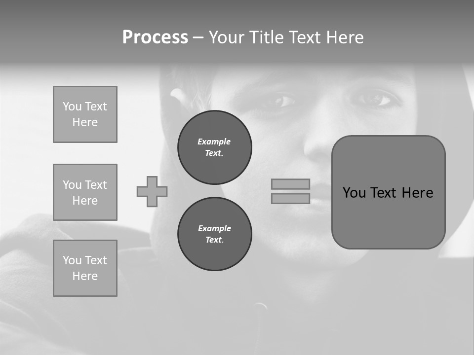 Look Awkward Youth PowerPoint Template