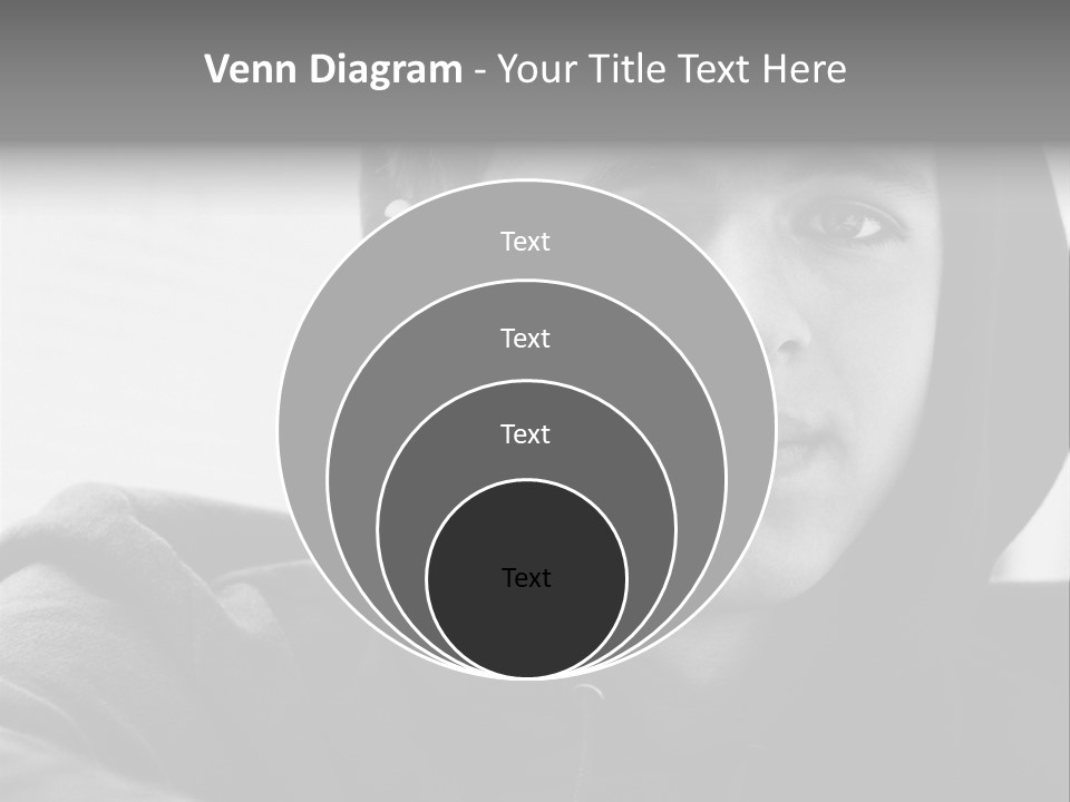 Look Awkward Youth PowerPoint Template