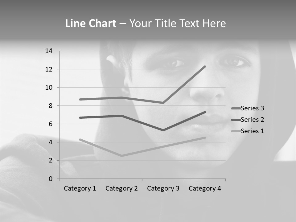 Look Awkward Youth PowerPoint Template