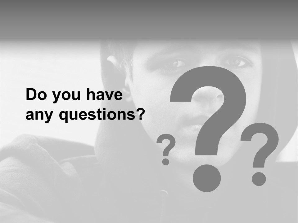 Look Awkward Youth PowerPoint Template