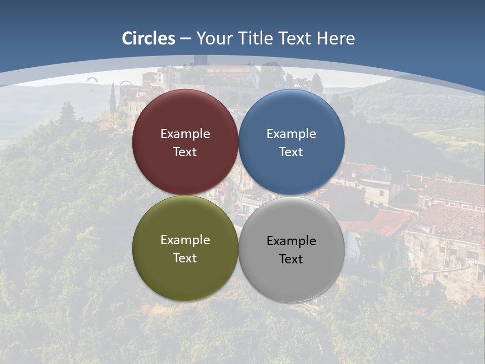 Romanesque Hill Famous PowerPoint Template