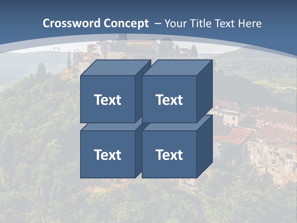 Romanesque Hill Famous PowerPoint Template