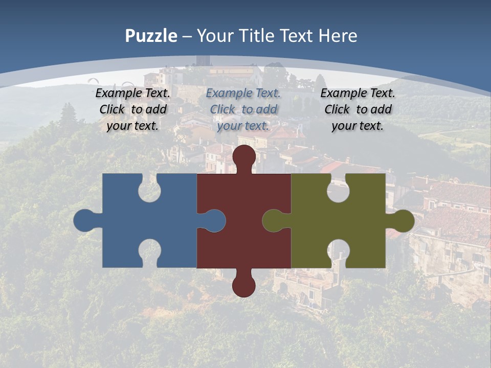 Romanesque Hill Famous PowerPoint Template