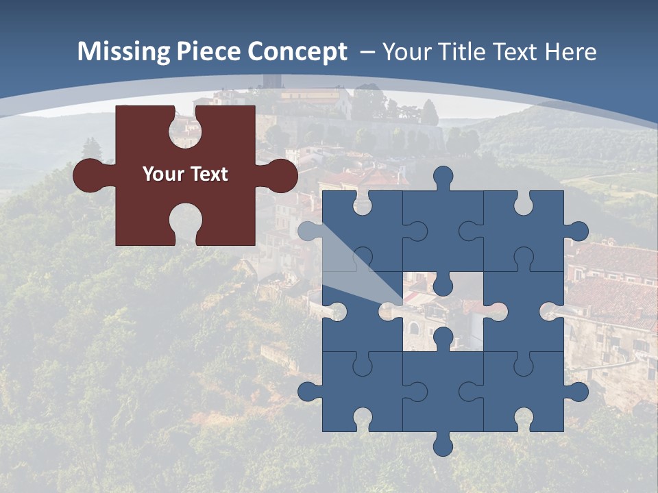 Romanesque Hill Famous PowerPoint Template