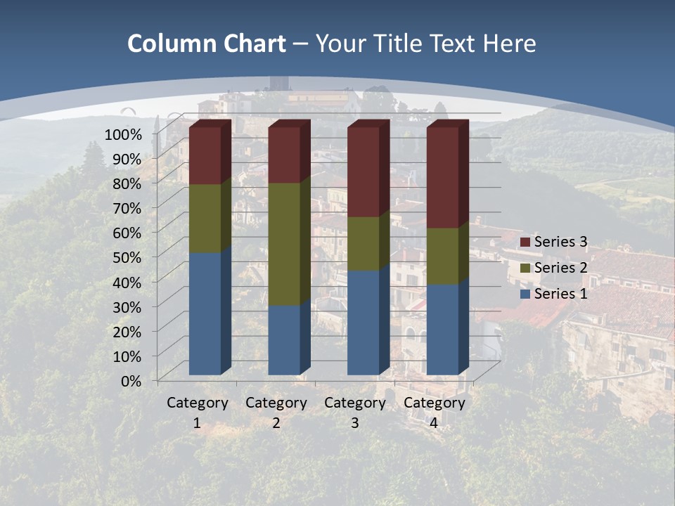 Romanesque Hill Famous PowerPoint Template