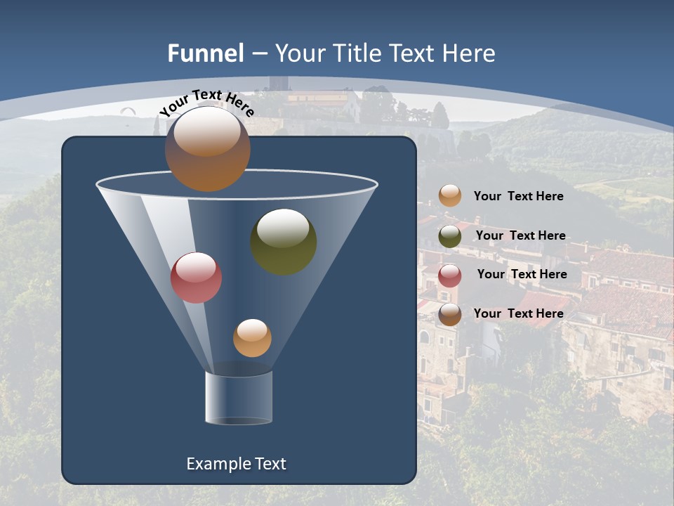 Romanesque Hill Famous PowerPoint Template