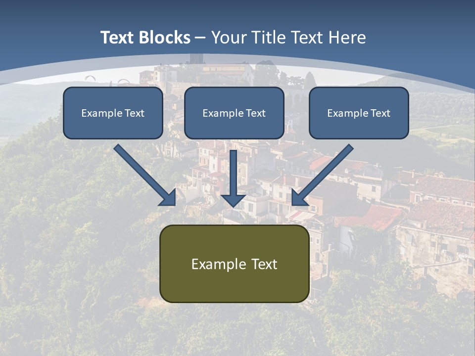 Romanesque Hill Famous PowerPoint Template