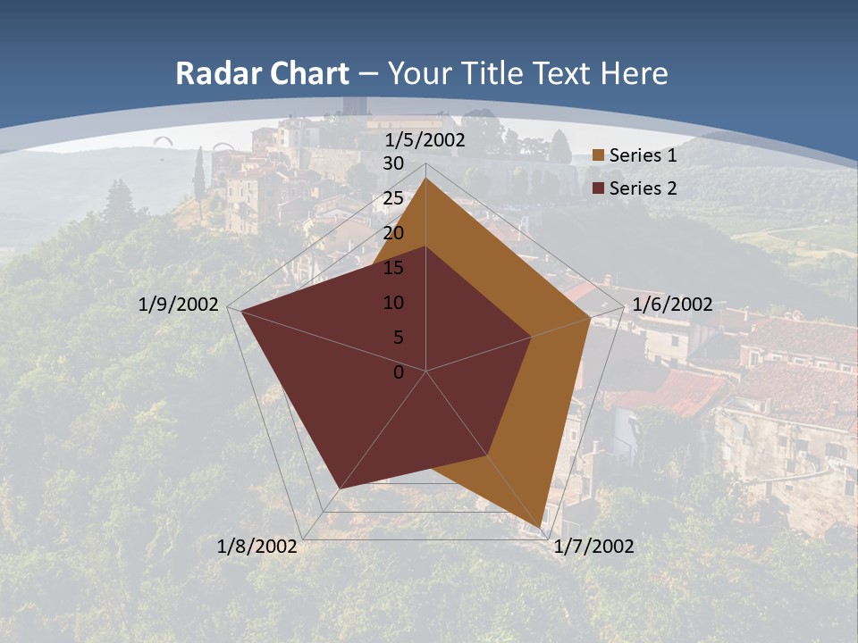 Romanesque Hill Famous PowerPoint Template