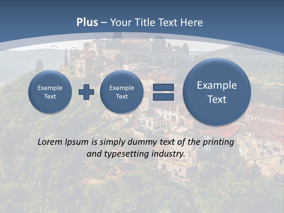 Romanesque Hill Famous PowerPoint Template