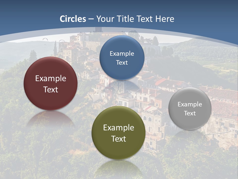 Romanesque Hill Famous PowerPoint Template