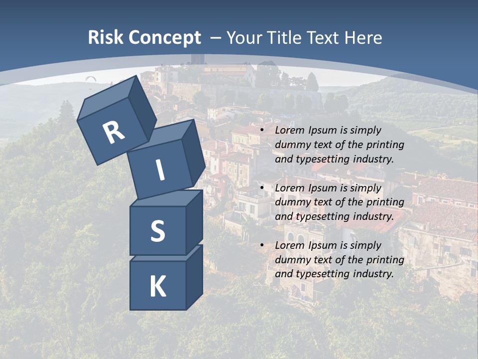 Romanesque Hill Famous PowerPoint Template