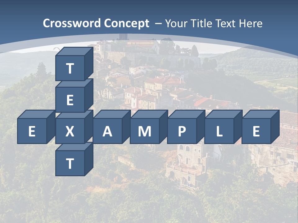 Romanesque Hill Famous PowerPoint Template