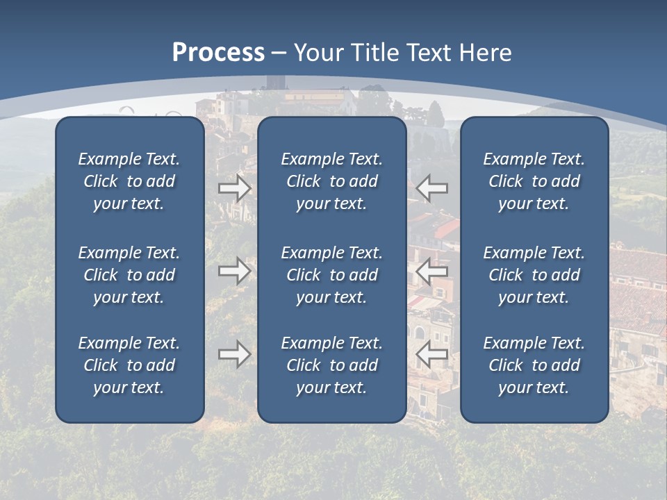 Romanesque Hill Famous PowerPoint Template