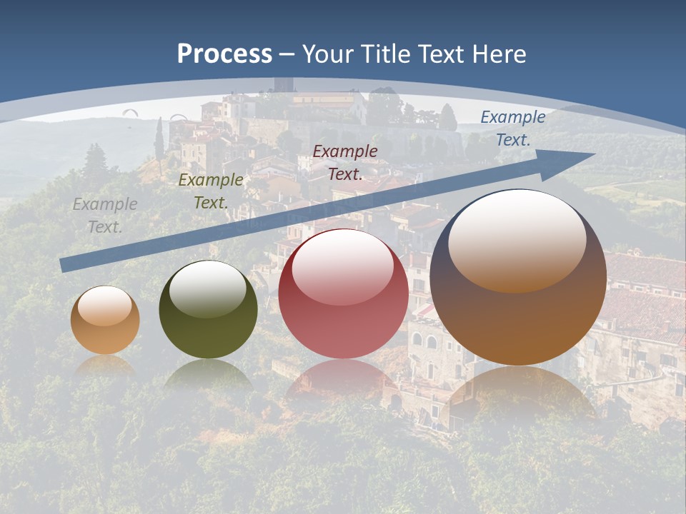 Romanesque Hill Famous PowerPoint Template